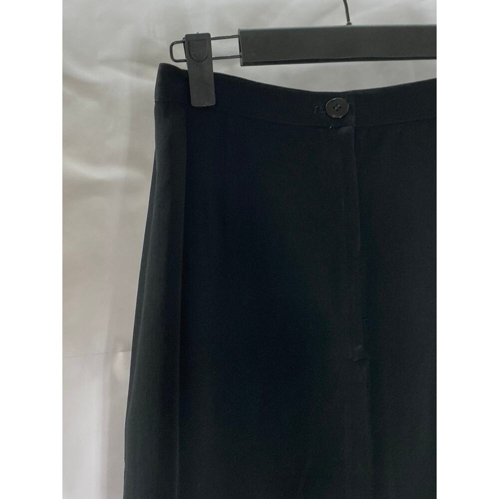 Unbranded Women's Black Solid Wool Straight Knee … - image 4